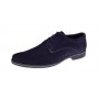 Pantofi barbati casual din piele naturala intoarsa Bleumarin PABLVEL